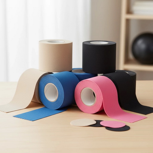 Различные рулоны тейпов Phiten.